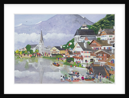 Hallstadt, Austria, 1995 by Judy Joel