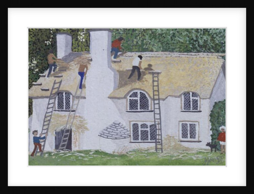 Thatching, 1995 by Judy Joel