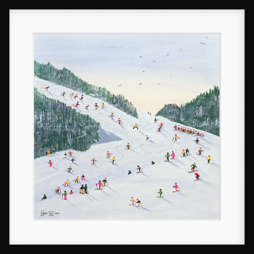 Ski-vening, 1995 by Judy Joel