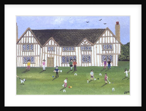 Tudor House, 1995 by Judy Joel