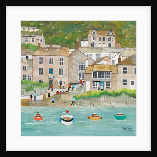 The Wharf at Mousehole, 2013 by Judy Joel