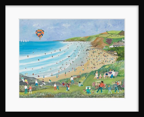 Watergate Bay, Cornwall, 2012 by Judy Joel