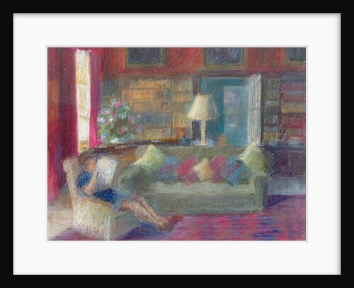 Library at ThorpePerrow by Karen Armitage
