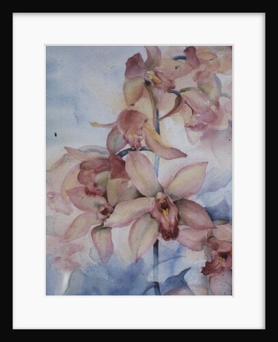 Orchid Cymbidium Ramley by Karen Armitage