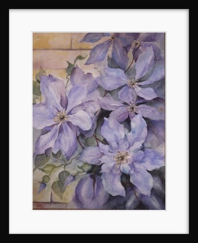 Clematis, The President by Karen Armitage