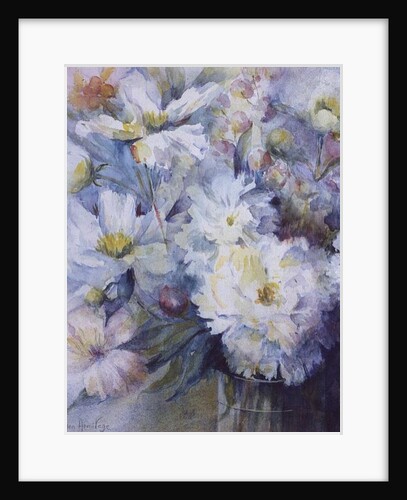 Peonies - Festive Maxima by Karen Armitage