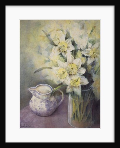 Daffodils with Oriental Jug by Karen Armitage