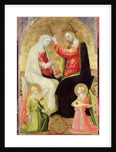 The Coronation of the Virgin by Bicci di Lorenzo