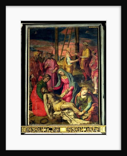 Deposition from the Cross, 1582 by Sebastiano Vini