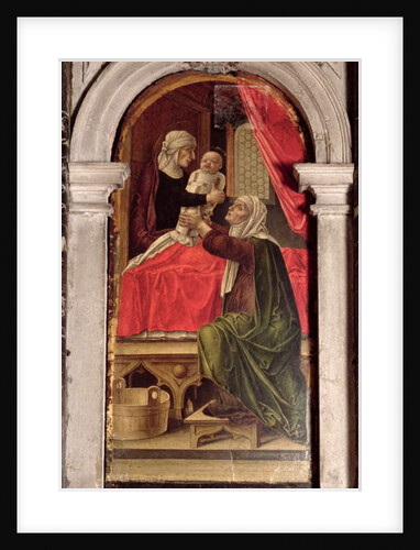 Triptych of the Madonna of the Misericordia, 1473 by Bartolomeo Vivarini
