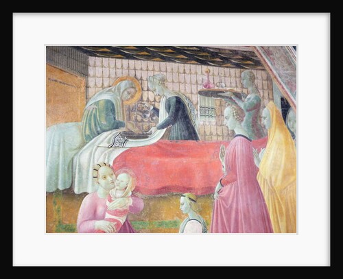 Birth of the Virgin by Paolo Uccello