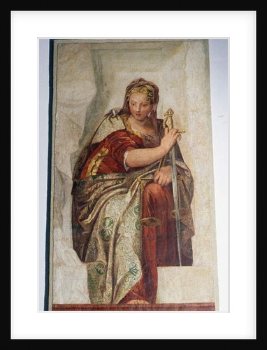 Justice by (1528-88) Veronese