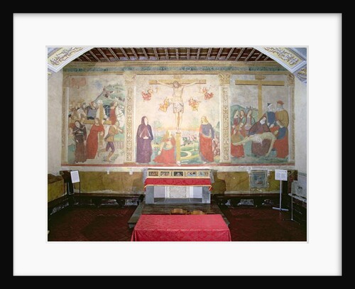 The Road to Calvary, The Crucifixion, The Deposition by Girolamo Ristori