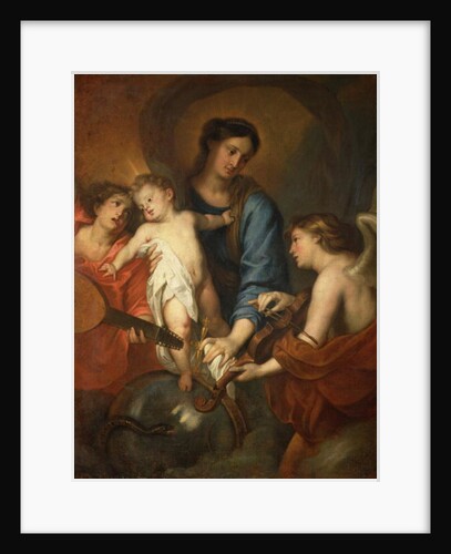 Madonna and Child with angels by Anthony van Dyck