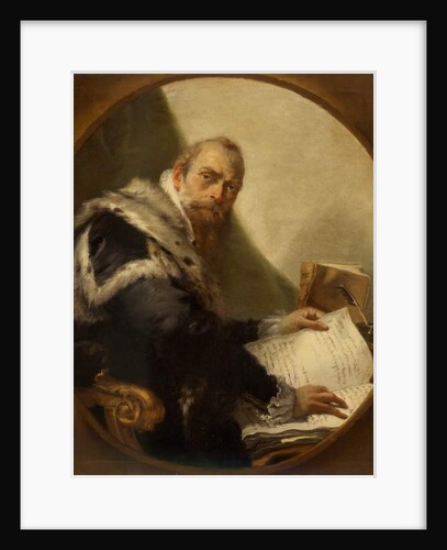 Portrait of Antonio Riccobono by Giovanni Battista Tiepolo