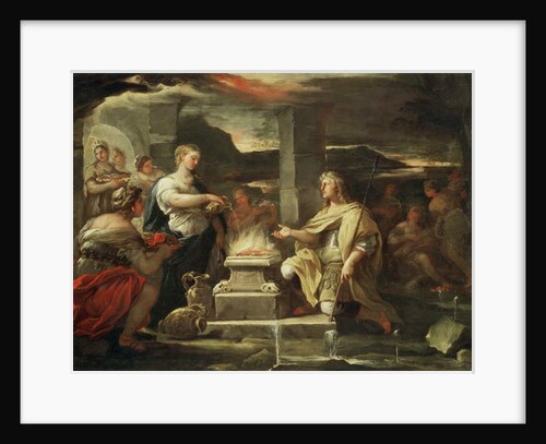Ulysses and Calypso by Luca Giordano