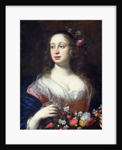 Portrait of Vittoria della Rovere dressed as Flora, c.1639 by Justus Sustermans