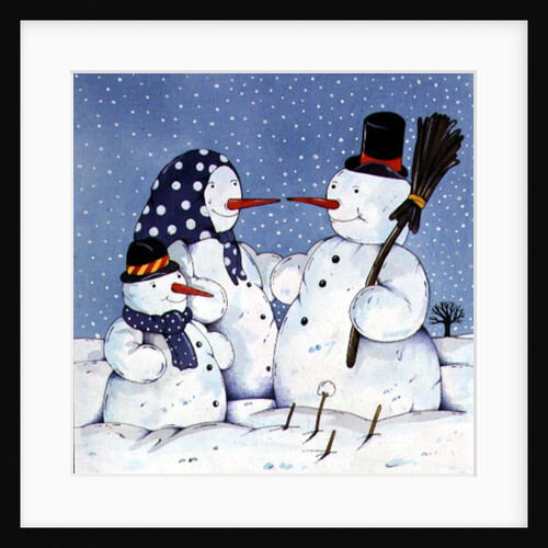 The Snowman Family, 1997 by Christian Kaempf