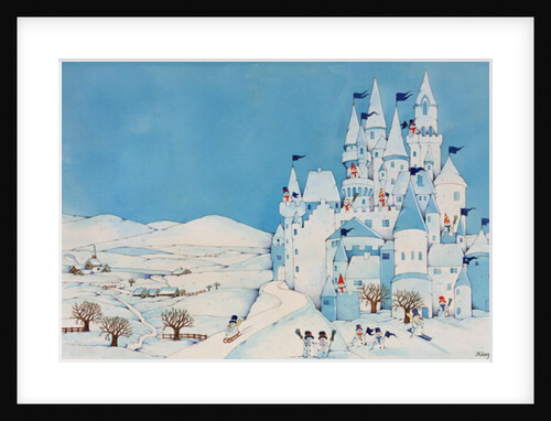 Snowman Castle, 1997 by Christian Kaempf