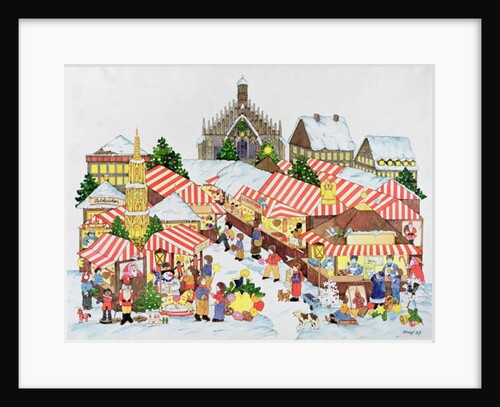 Christkindlmarket, Nuernberg, 1987 by Christian Kaempf