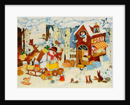 Christmas Office by Christian Kaempf
