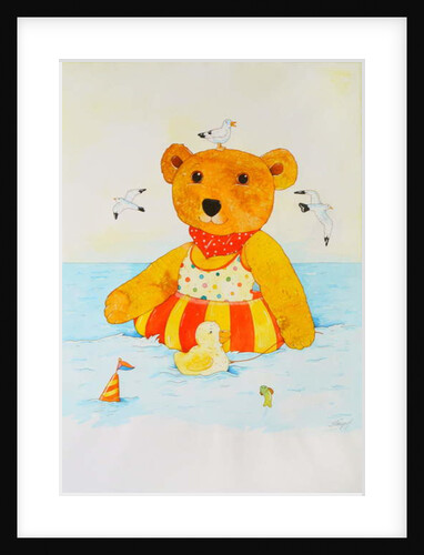 Swimming in the Sea by Christian Kaempf