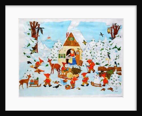 Snow White and the Seven Dwarfs by Christian Kaempf