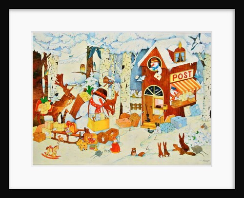 Postoffice-Christmas, 2001 by Christian Kaempf