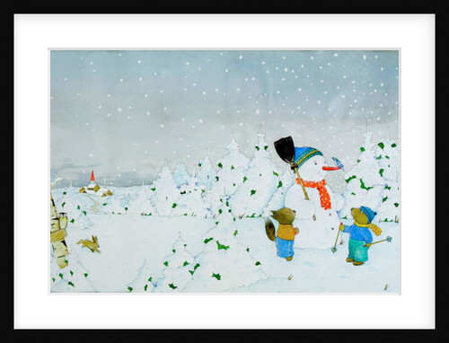 Build a snowman by Christian Kaempf