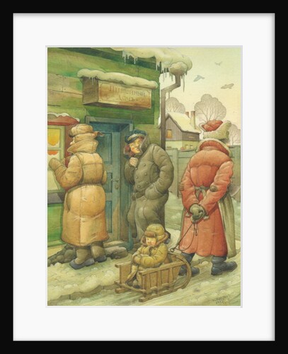 Russian Scene 02, 1994 by Kestutis Kasparavicius