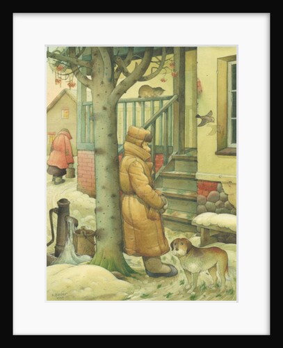 Russian Scene 03, 1994 by Kestutis Kasparavicius