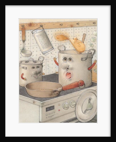 On the Kitchen Range, 2003 by Kestutis Kasparavicius