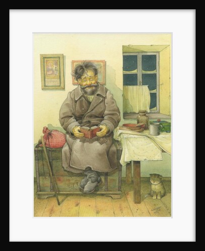 Russian Scene 05, 1994 by Kestutis Kasparavicius