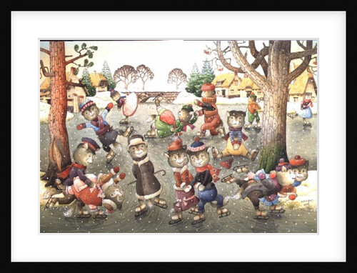 Cats on Skates by Kestutis Kasparavicius