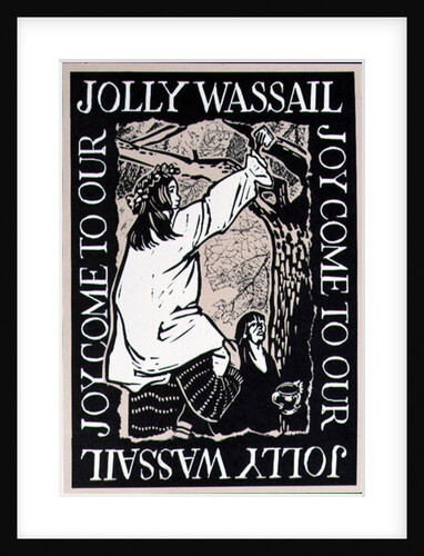 Joy Come to Our Jolly Wassail, 1997 by Karen Carter