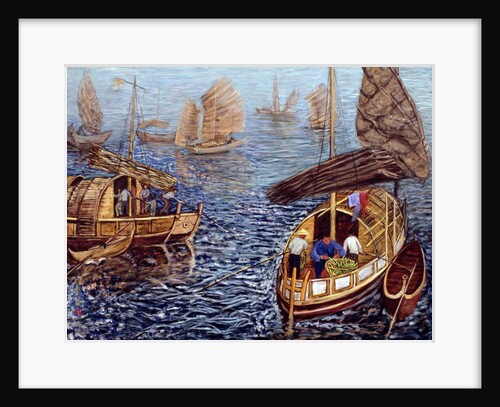 Junks, 1992 by Komi Chen