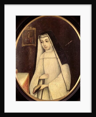 Frances Justina Huddleston in the habit of a nun of the order of Augustinian Canonesses at the English Convent in Bruges, c.1727 by Netherlandish School