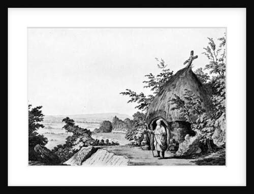 The Hermitage at Selborne, 1777 by Samuel Hieronymous (after) Grimm