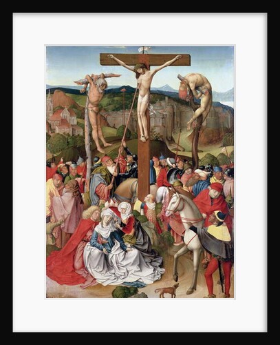 Crucifixion, 1496 by Rueland the Younger Frueauf