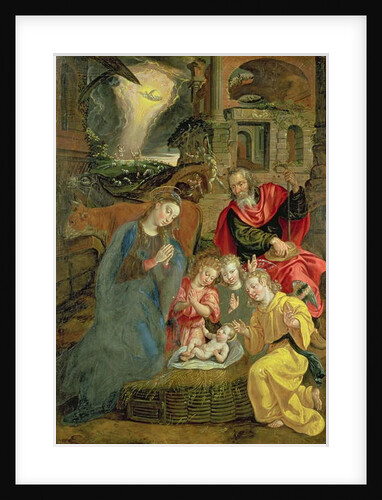Birth of Christ by Maarten de Vos
