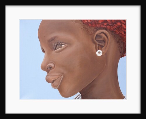 Brown Introspection, 2007 by Kaaria Mucherera