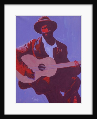 Purple Blues, 2006 by Kaaria Mucherera