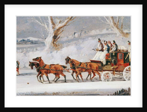 Hull to London Coach by Henry Thomas Alken