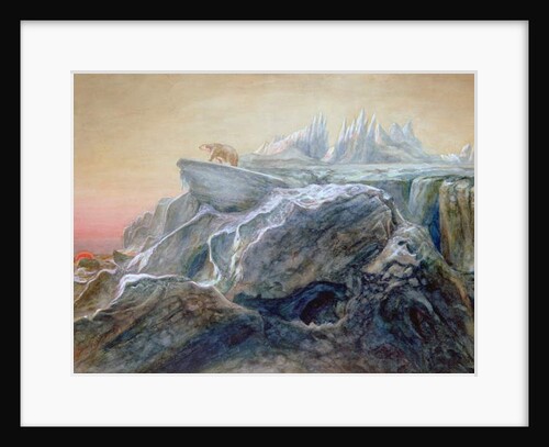 Polar Bear on an Iceberg by William Bradford