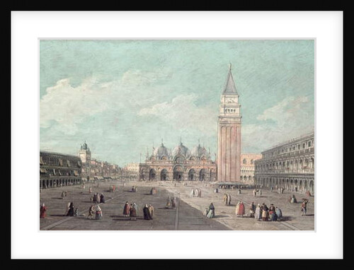 Piazza San Marco by Luca Carlevaris