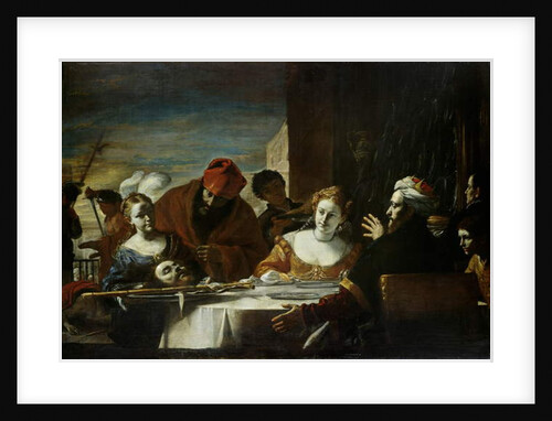 Herod's Feast, 1656-61 or 1653-56 by Mattia Preti