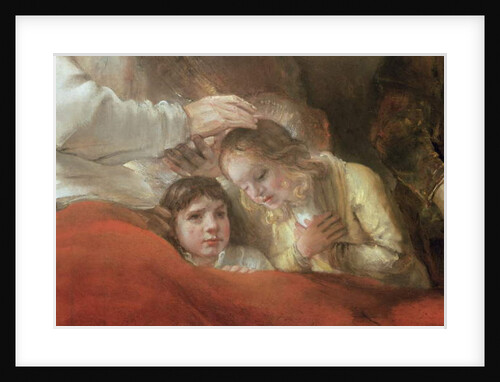 Jacob Blessing the Sons of Joseph, 1656 by Rembrandt Harmensz. van Rijn