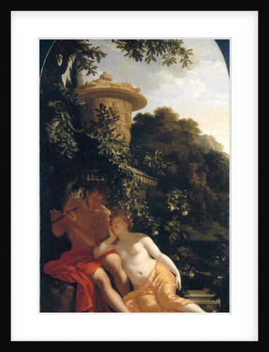 Shepherd and Shepherdess, 'The Amorous Shepherd',c. 1696 by Adriaan van der Werff
