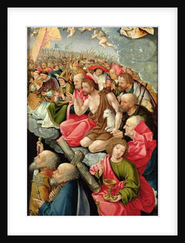 Right wing of Triptych with Adoration of the Trinity, 1523 by Jacob Cornelisz van Oostsanen