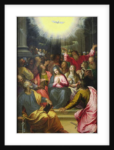 The Descent of the Holy Spirit, 1594-95 by Hans I or Johann Rottenhammer